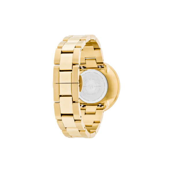 Bankers armbandsur, white/gold/gold, Arne Jacobsen Watches