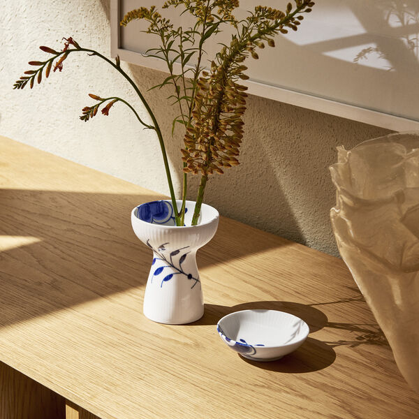 Blue Fluted Mega vas 11 cm, Royal Copenhagen