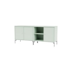 SAVE Lowboard with Chrome Legs, 161 mist, Montana Furniture