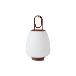 Lucca SC51 Portable Table Lamp, maroon, &Tradition