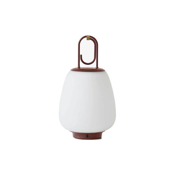 Lucca SC51 Portable Table Lamp, maroon, &Tradition