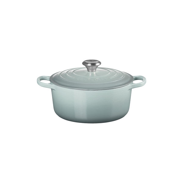 Signature gjutj&auml;rn rund gryta &Oslash; 24 cm, sea salt, Le Creuset