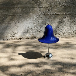Pantop Portabel bordslampa, night blue, Verpan