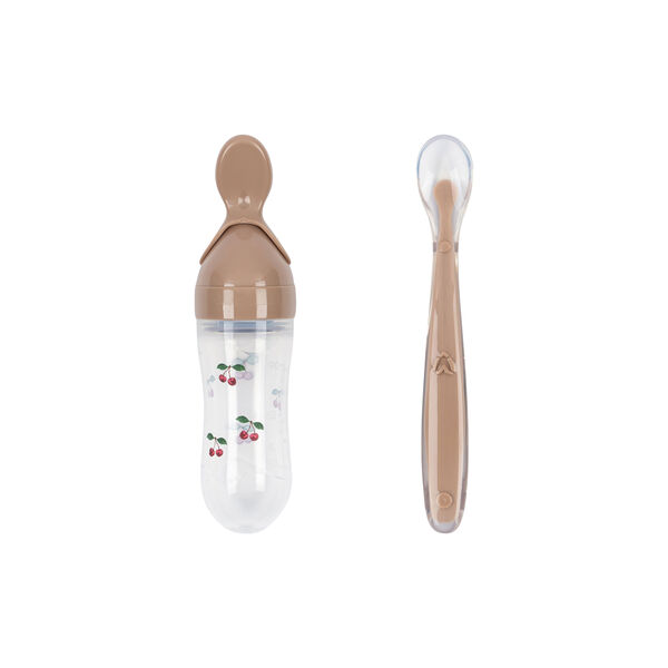 Food Feeding Set, cherry blush Food Feeding Set, cherry blush, Konges Sløjd