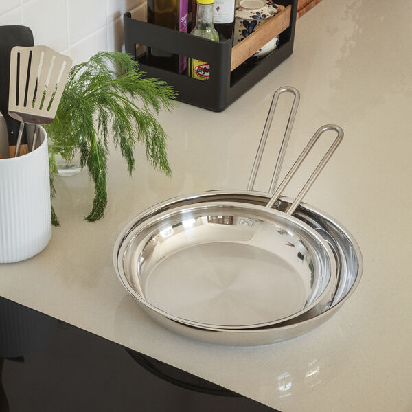 Stainless Steel Stekpanna, Eva Trio