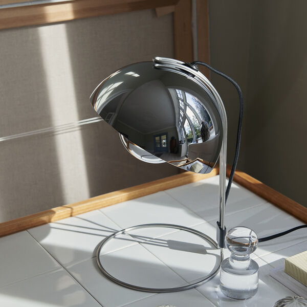Flowerpot VP4 | Chrome-Plated | Bordslampa, &Tradition