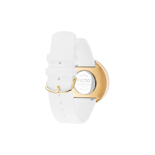 Picto armbandsur, white/white, PICTO