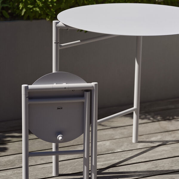 Disc bord, soft grey, Zone Denmark