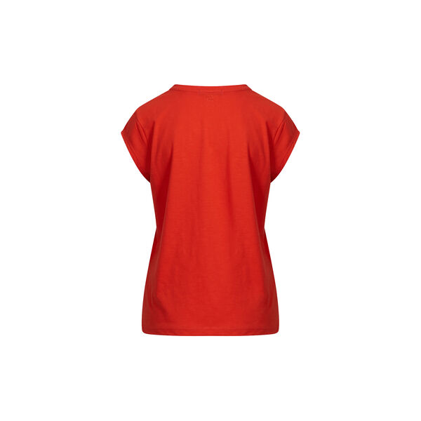 CC Heart basic v-neck t-shirt, red lips, Coster Copenhagen