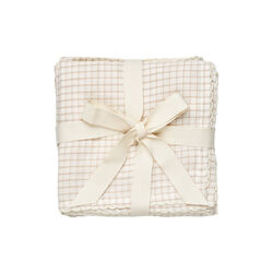 Mio Muslin Cloths, mini check, Dear April