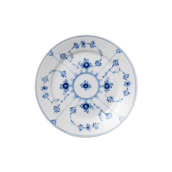 Blue Fluted Plain tallrik Ø 19 cm, Royal Copenhagen