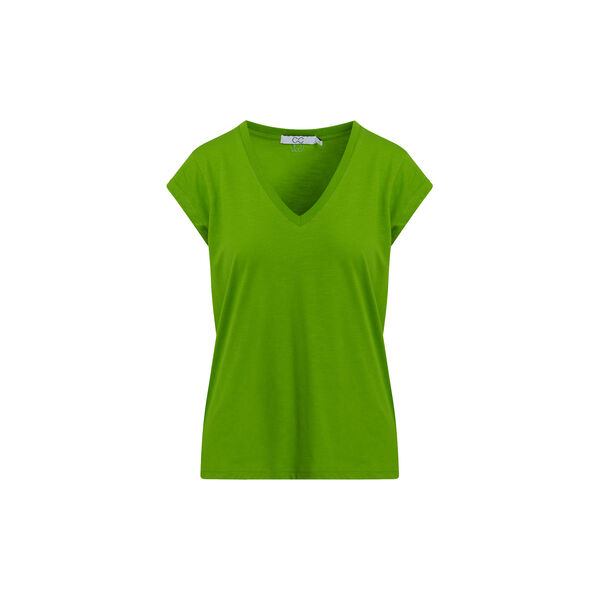 CC Heart basic v-neck t-shirt, flash green CC Heart basic v-neck t-shirt, flash green, Coster Copenhagen