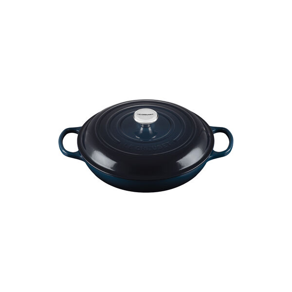 Signature gjutj&auml;rn buff&eacute;tgryta 30 cm, nuit, Le Creuset