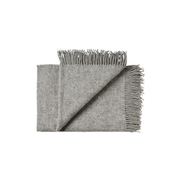 Samsø Throw, 00115 nordic grey, Silkeborg Uldspinderi