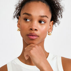 JOHNNIE &ouml;rh&auml;ngen, guldpl&auml;terade, Pilgrim