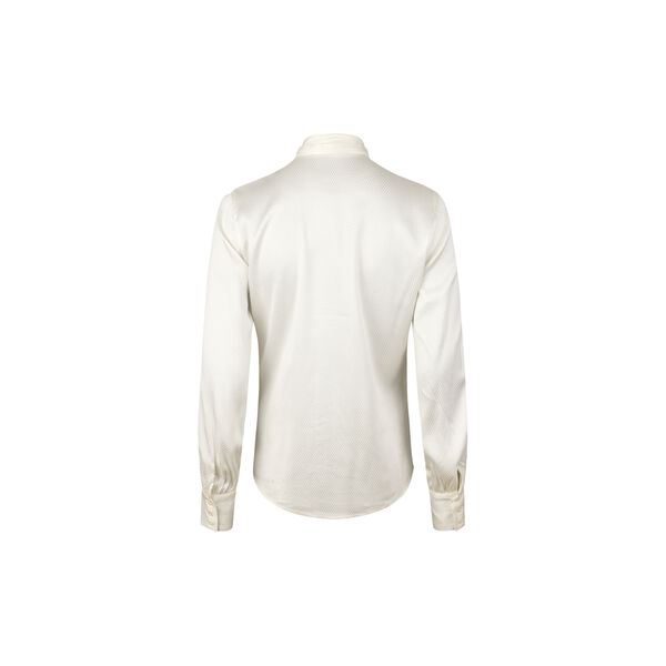 Selma Blouse, Bowtie Flyfront, offwhite pattern, Stenstr&ouml;ms