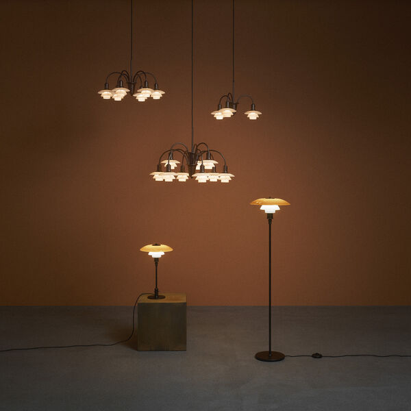 PH 3/2 Bordslampa Centenary Edition, amber/opal white, Louis Poulsen