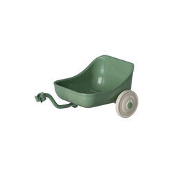 Vagn till cykel till mus, green, Maileg
