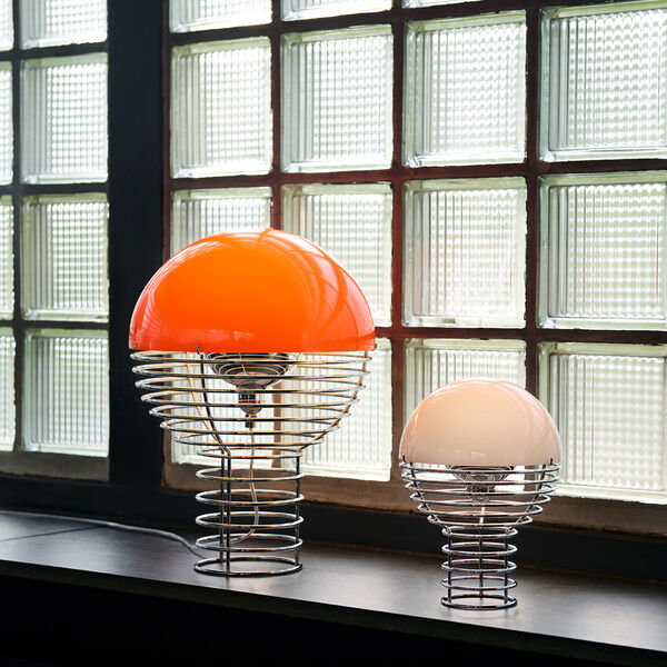 Wire Portabel bordslampa, white, Verpan