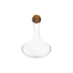 Nature Wine Carafe with Oak Stopper, Sagaform