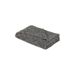 Cable pl&auml;d, grey/black, ELVANG