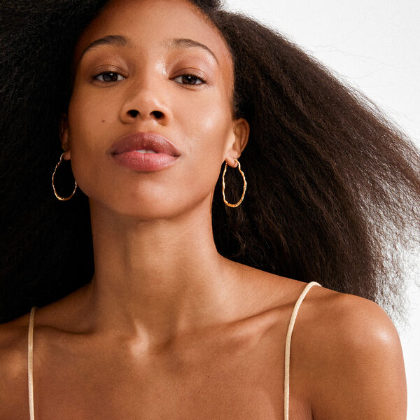 TIMBER creoler, guldpl&auml;terade, Pilgrim