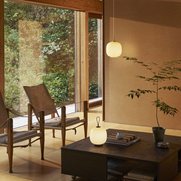 VL45 Radiohuspendel, pale yellow, Louis Poulsen