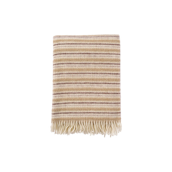Frida Throw, sand, Klippan Yllefabrik