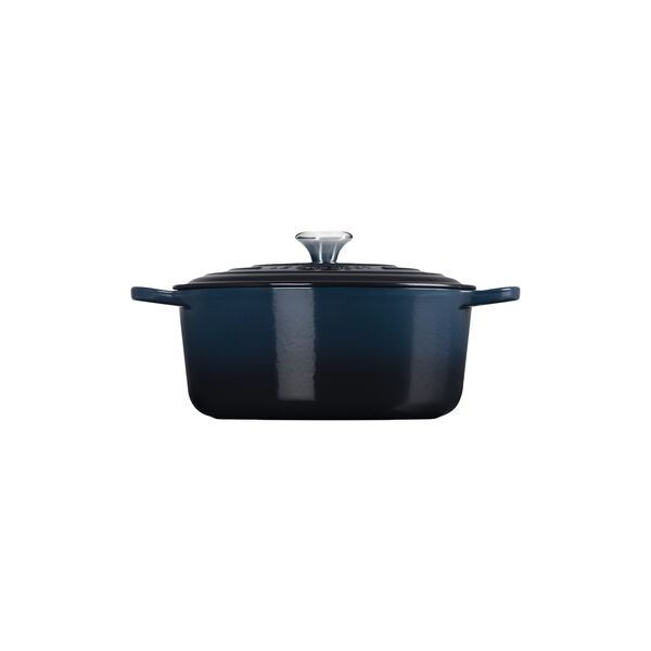 Signature gjutj&auml;rn rund gryta &Oslash; 28 cm, nuit, Le Creuset