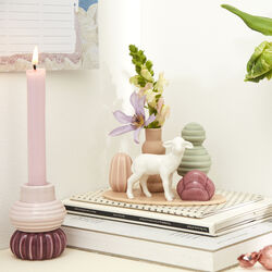 Sweet Stories Lamb Vase, dusty rose, Dottir Nordic Design