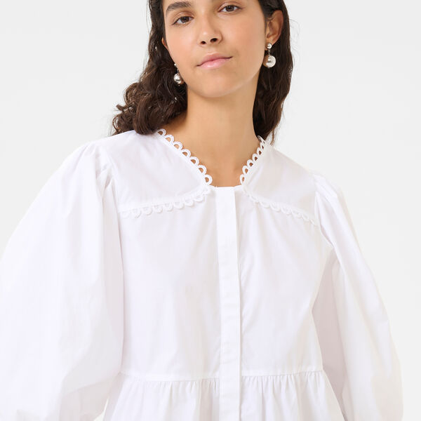 KBAnnabelle Nette Blouse, bright white KBAnnabelle Nette Blouse, bright white, Karen by Simonsen