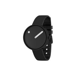 PICTO Wrist Watch, black/black/black, PICTO