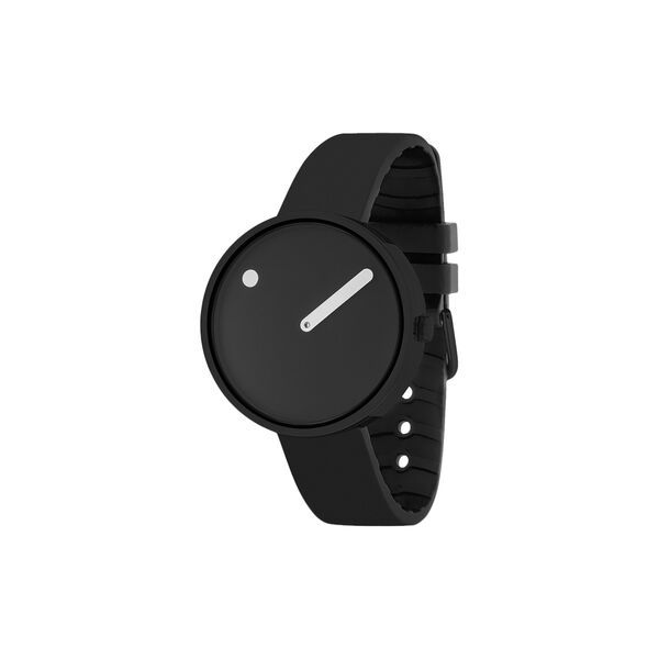 PICTO Wrist Watch, black/black/black, PICTO