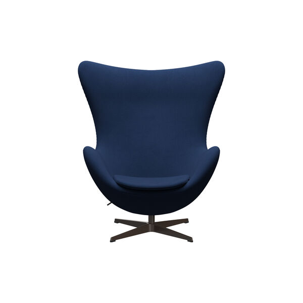 &Auml;gget&trade; 3316 Loungestol, Christianshavn 1153 blue uni/brown bronze, Fritz Hansen