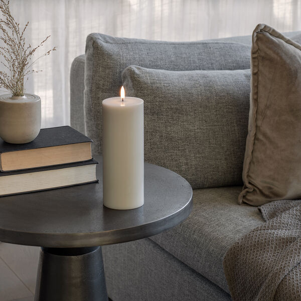 LED blockljus 20 cm, oyster grey, Uyuni Lighting