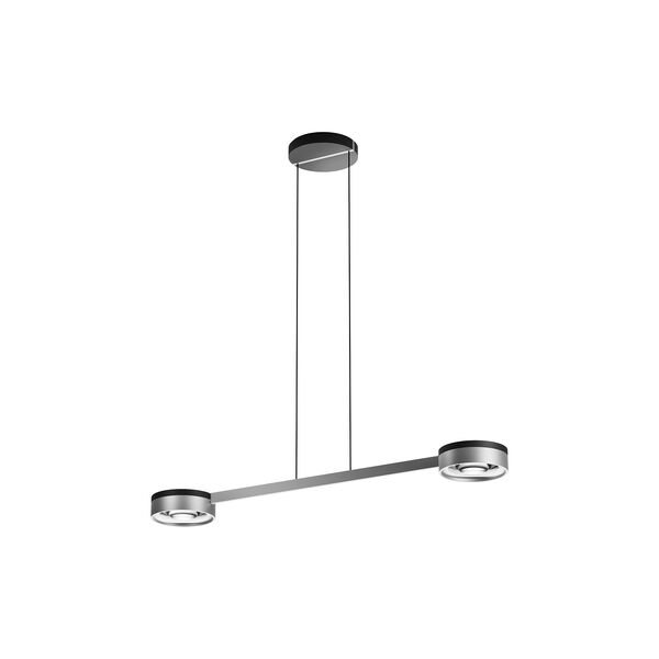 BLADE S2 SLIM pendel, matt black/satin silver, LIGHT-POINT