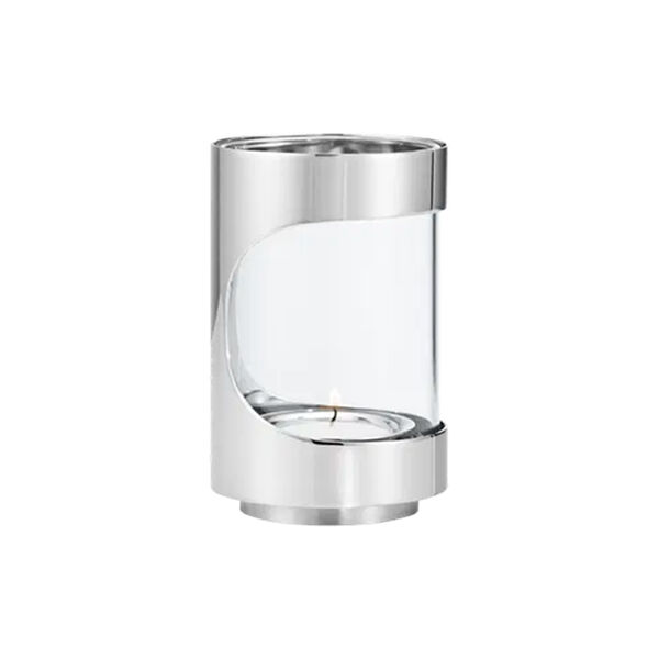 CHROME CONTOURS Tealight Holder, Georg Jensen