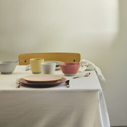 Colorit tallrik Ø 27 cm, coral, Knabstrup Keramik