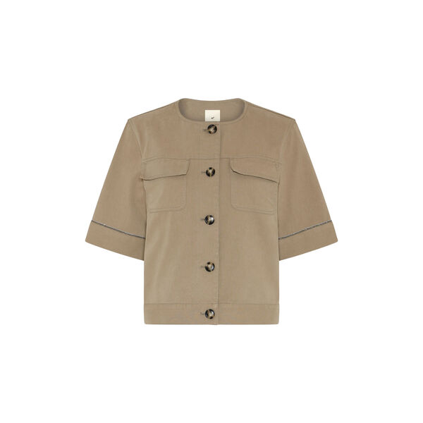 294HMBekin jacket, truffel taupe, Heartmade