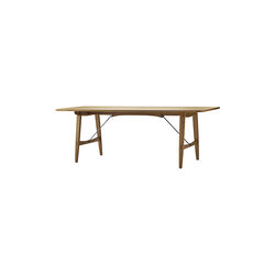 BM1160 Hunting table matbord, vitoljad ek/mässing, Carl Hansen & Søn
