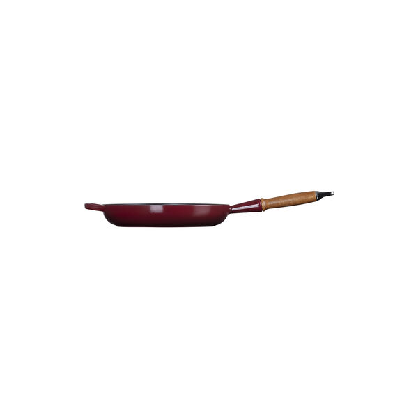 Signature gjutj&auml;rn stekpanna med tr&auml;handtag &Oslash; 28 cm, garnet, Le Creuset