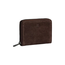 SelmaMBG Wallet Suede, dark brown, Markberg