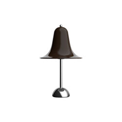 Pantop bordslampa, pitch brown, Verpan