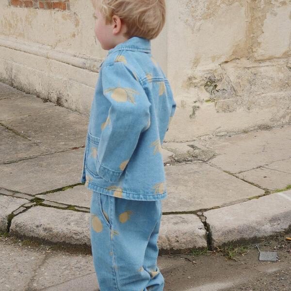 Magot Pants, lemon denim, Konges Sl&oslash;jd