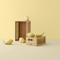 BAMBOO BOX förvaringsbox, bamboo, RIG-TIG