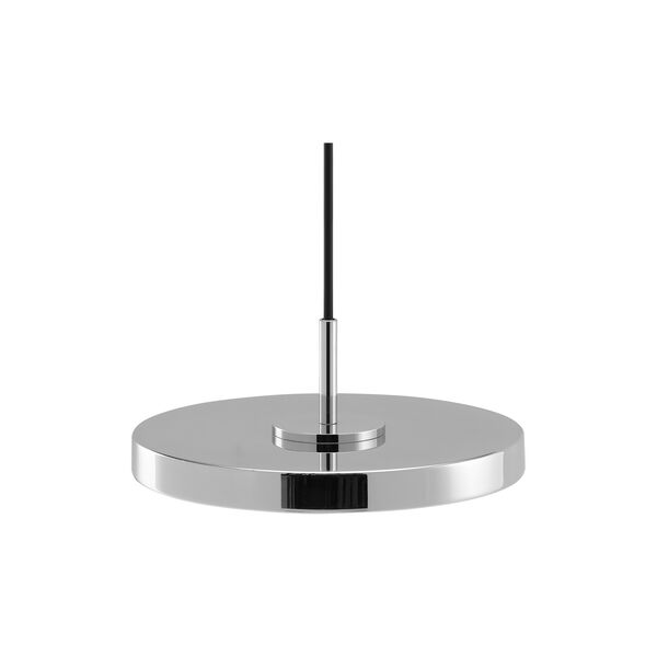 Asteria Micro Monochrome Pendant, polished steel, UMAGE