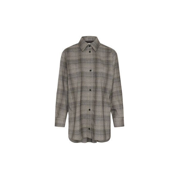 CheckieIW Shirt Jacket, brown fall check, InWear