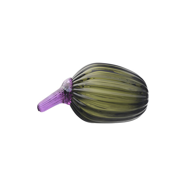 Zucchini glasfigur, mossgr&ouml;n, Iittala