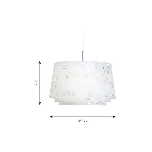 Collage 450 pendel, Louis Poulsen