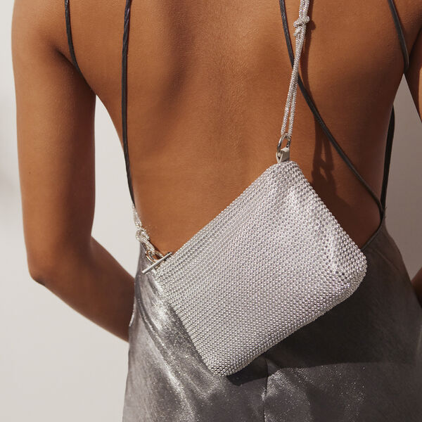 Day Party Night Purse, silver, DAY ET